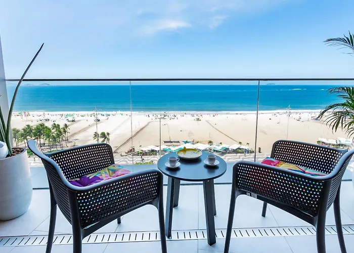 Luxuosos Apartamentos por Temporada na Atlântica à Beira-Mar, Copacabana Rio de Janeiro