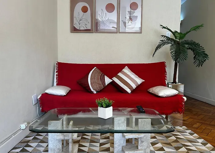 Apartamento Em Copacabana Com Vista Lateral Do Mar Rio de Janeiro